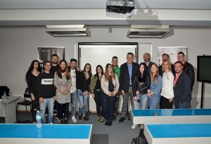 Νίκος Ταχιάος σε σπουδαστές του ΙΕΚ ΔΕΛΤΑ: ''Nα είστε δημιουργικοί και να μην φοβάστε τις «συγκρούσεις»''