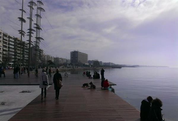Ο καιρός στη Θεσσαλονίκη σήμερα Σάββατο 6 Απριλίου 2019