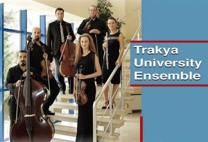 Tο μουσικό σύνολο Trakya University Ensemble στην Αίθουσα Τελετών του ΑΠΘ