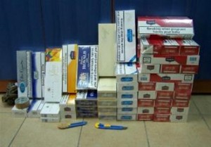 Κατασχέθηκαν 4.500 λαθραία πακέτα τσιγάρα