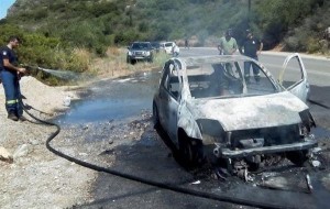 Θεσσαλονίκη: Απανθρακώθηκε οδηγός ΙΧ