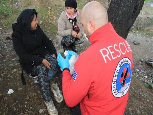 Η Ελληνική Ομάδα Διάσωσης συγκεντρώνει ανθρωπιστική βοήθεια για τους πρόσφυγες