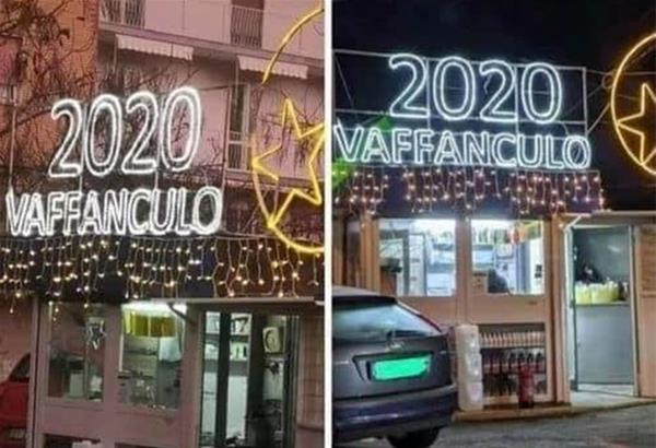 Οι Ιταλοί αποχαιρετούν το 2020 με την ... ευχή: Vaffanculo