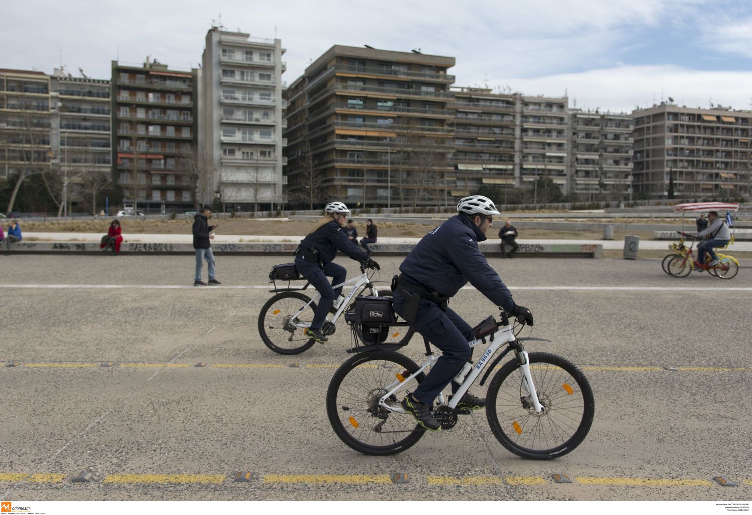Ποδηλατο στην παραλια Θεσσαλονίκης
