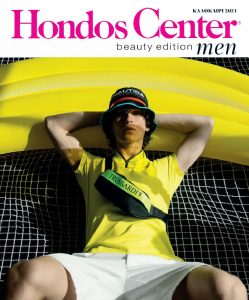 Πρωτοσέλιδο του εντύπου «HONDOS CENTER MEN MAGAZINE» που δημοσιεύτηκε στις 01/06/2021