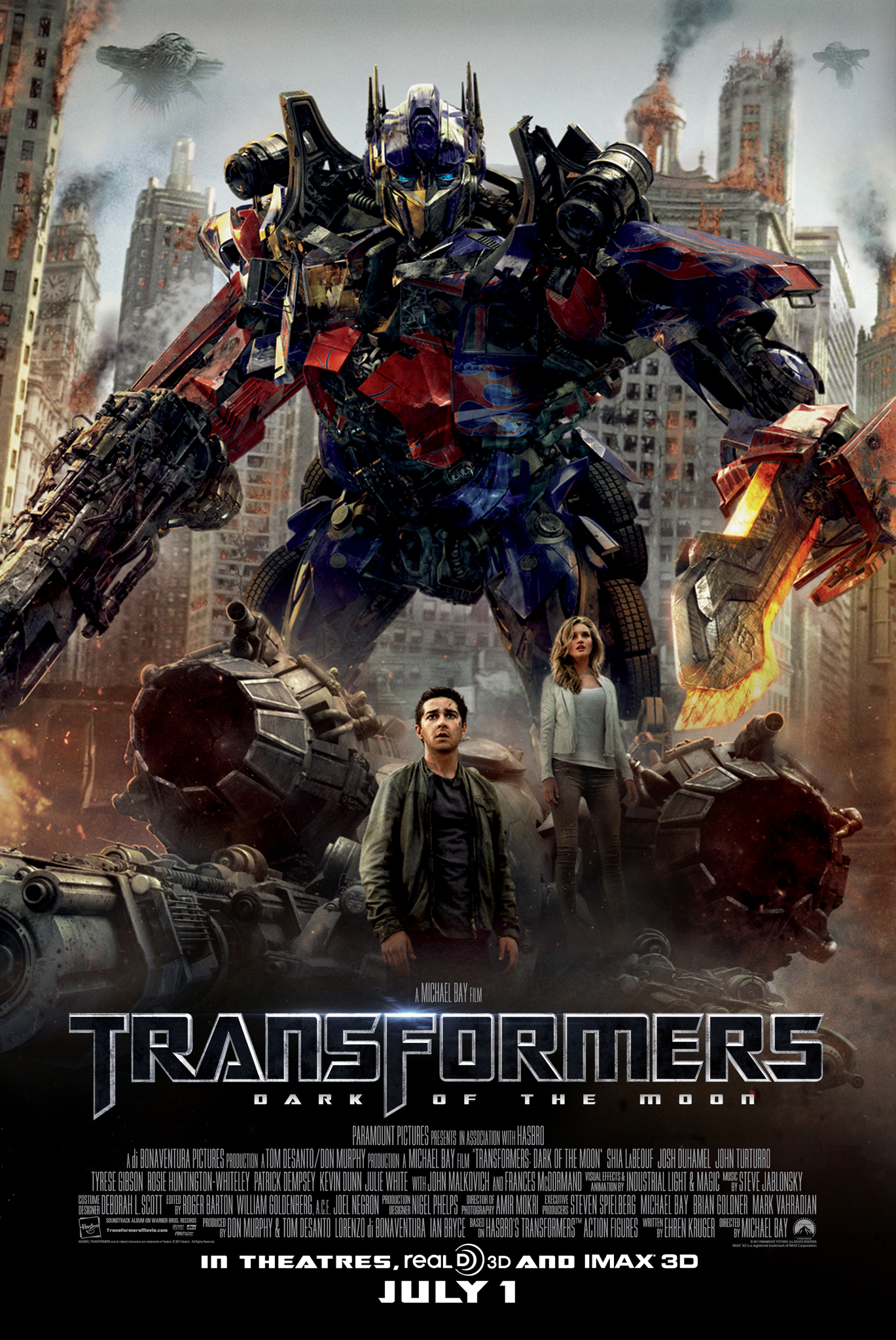 Αφίσα της ταινίας Transformers 3 (2011)