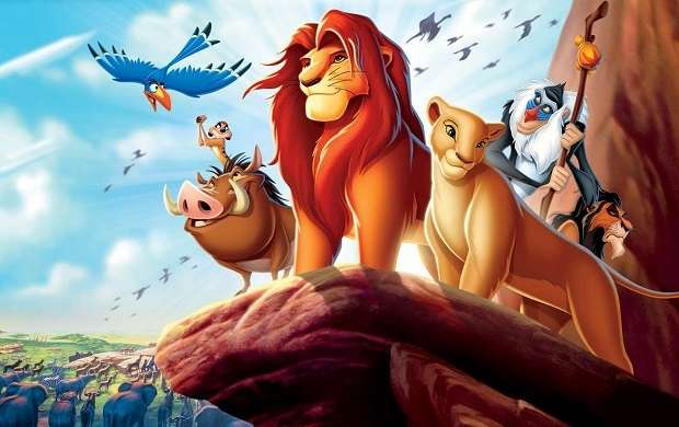 Σκηνή από την ταινία κινούμενων σχεδίων Ο Βασιλιάς των Λιονταριών (1994)