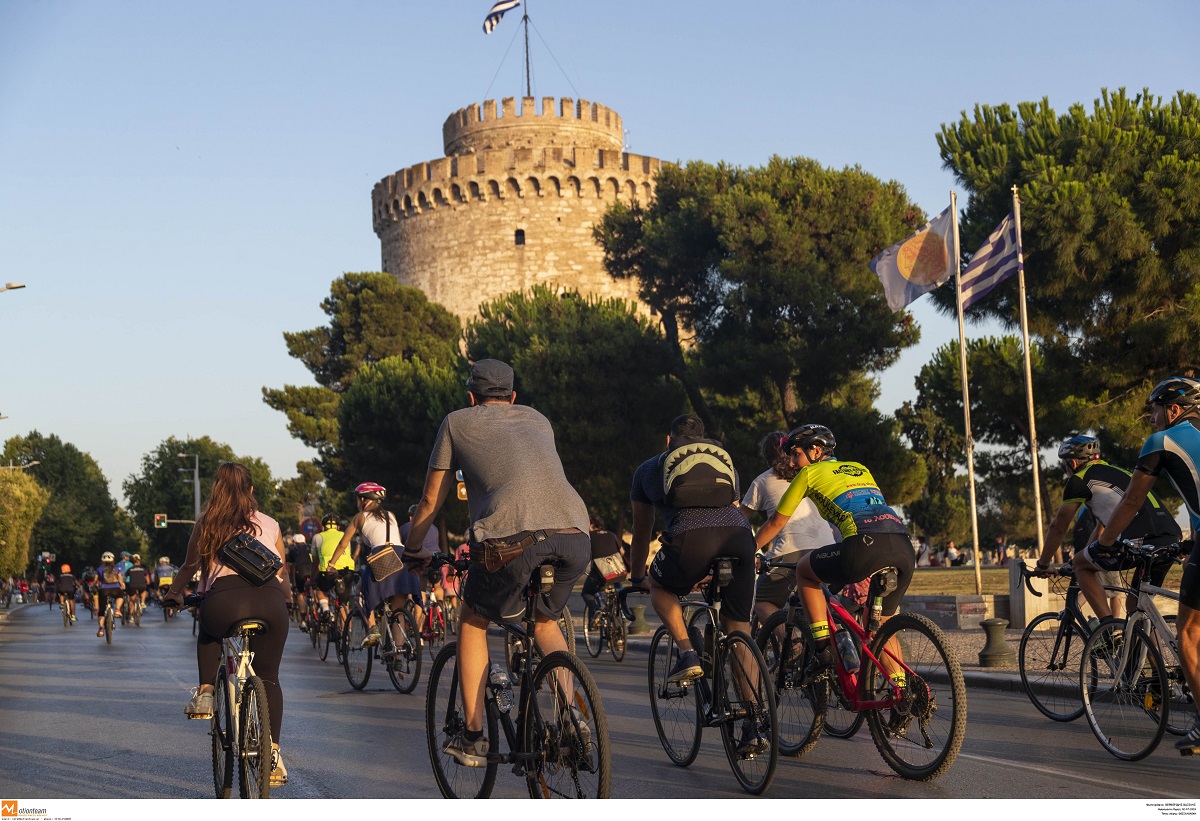 ποδηλατοδρομία στη Θεσσαλονίκη