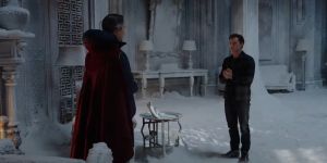 Doctor Strange και Spiderman σε χιόνια
