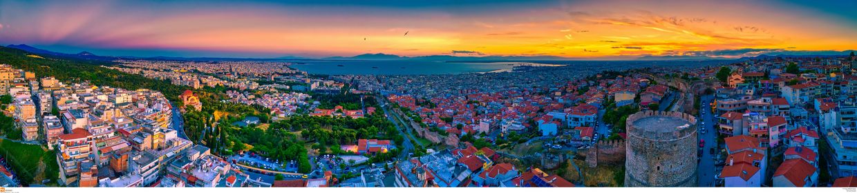Η Θεσσαλονίκη από ψηλά