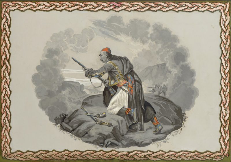 έκθεμα- πίνακας για το 1821