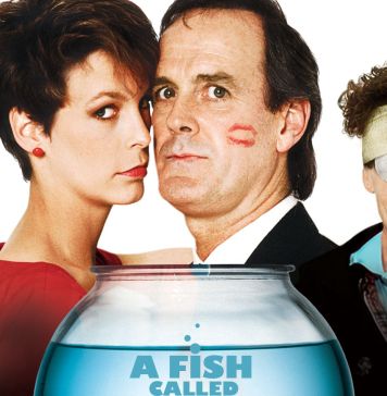 John Cleese • Jamie Lee Curtis • Kevin Kline • Michael Palin στην ταινία Ένα Ψάρι Που το Έλεγαν Γουάντα (1988)