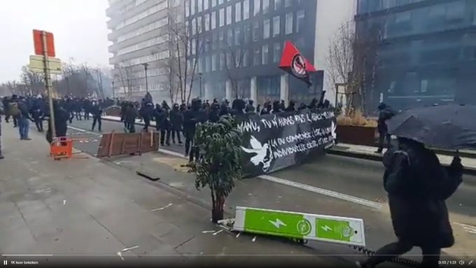 Βρυξέλλες Διαδήλωση