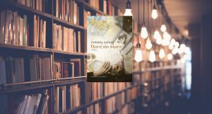 Βιβλιοθήκη και εξώφυλλο του βιβλιου της Ζυράνα Ζατέλη, «Ορατή σαν αόρατη»