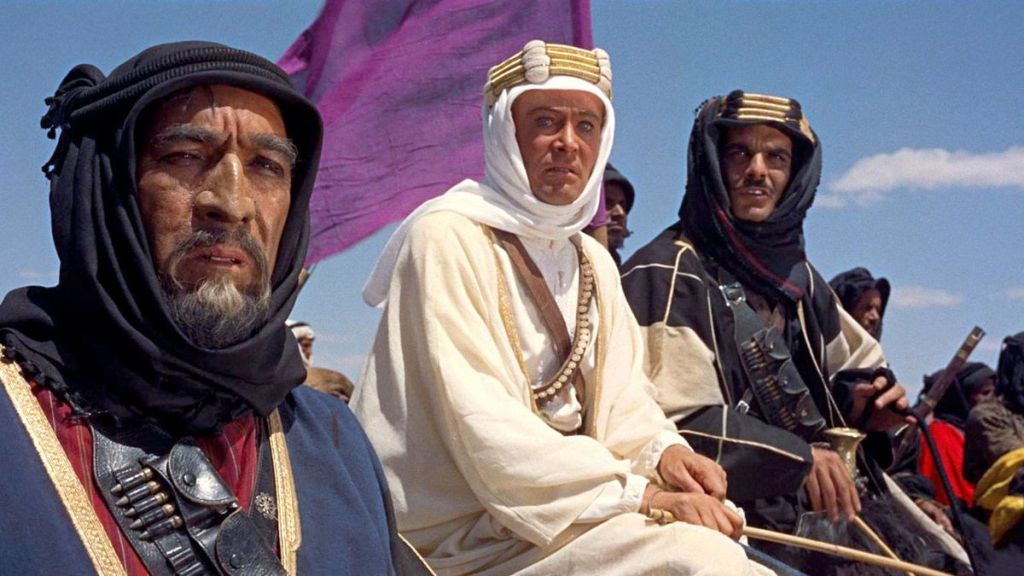 Anthony Quinn • Peter O'Toole • Omar Sharif στην ταινία Λωρενς της Αραβιας