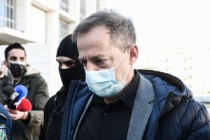 Δίκη του σκηνοθέτη και ηθοποιού Δημήτρη Λιγνάδη για το αδίκημα του βιασμού κατά συρροή, Παρασκευή 11 Φεβρουαρίου 2022 (ΤΑΤΙΑΝΑ ΜΠΟΛΑΡΗ / EUROKINISSI)