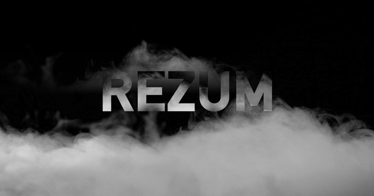 καπνός με τη λέξη Rezum