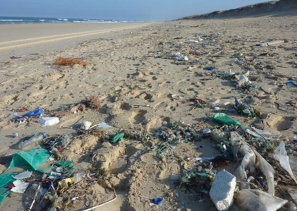 Σκουπίδια Παραλία