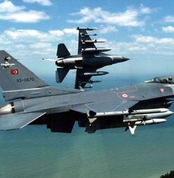 Τουρκικά μαχητικά αεροπλάνα