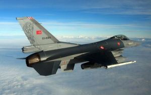 Τουρκικό πολεμικό μαχητικό αεροπλάνο
