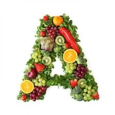 Το γράμμα Α από φρούτα και λαχανικά