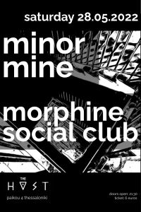 Minor Mine & Morphine Social Club live στο The Host