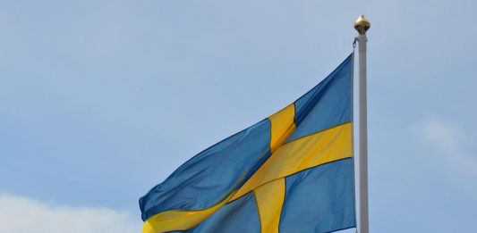 H Σουηδική σημαία