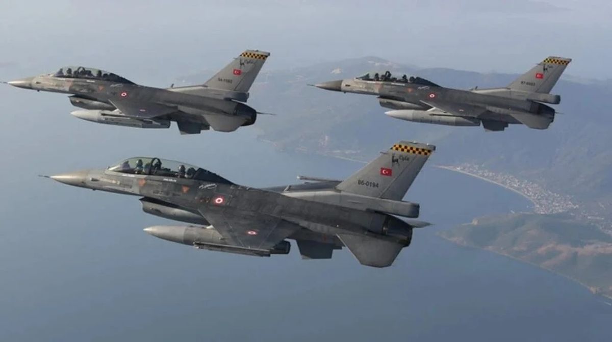 Τουρκικά μαχητικά F16