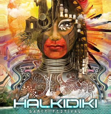 Κεντρικό θέμα αφίσας απο Halkidiki Dance Festival 2022