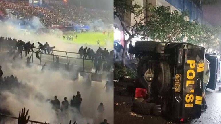 Βία σε ποδοσφαιρικό αγώνα στην Ινδονησία