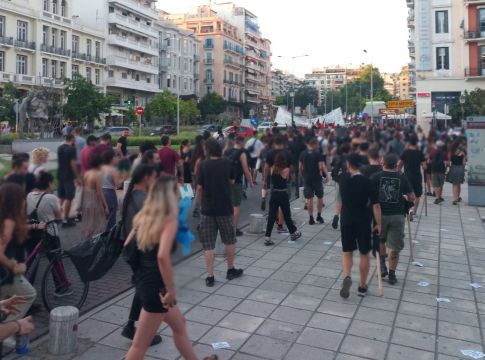 Πορεία φοιτητες στο κεντρο / κεντρικούς δρόμους της Θεσσαλονίκης