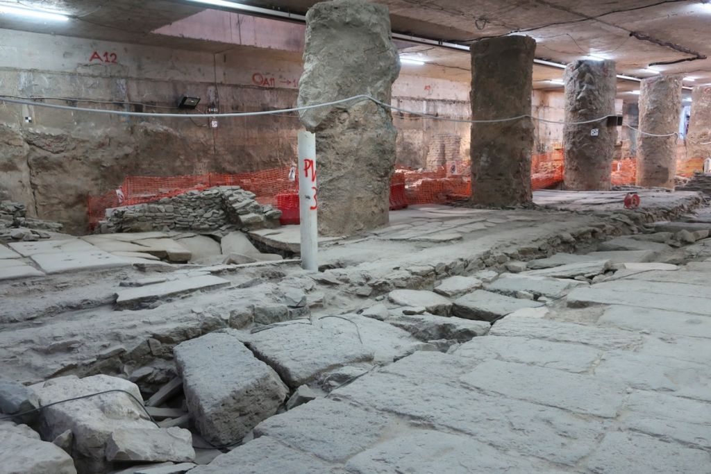 Αρχαιολογικά ευρήματα από τον Σταθμό Βενιζέλου του Μετρό Θεσσαλονίκης. Α φάση απόσπασης