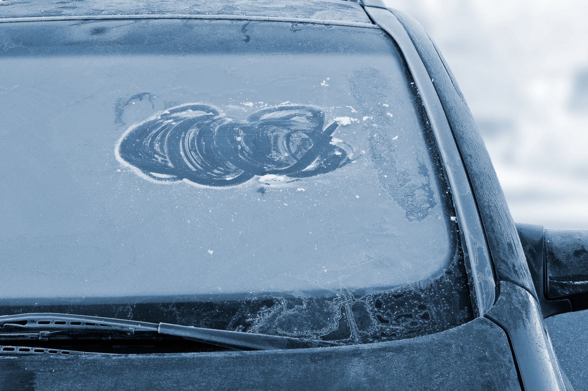 Πάγος στο αυτοκίνητο
