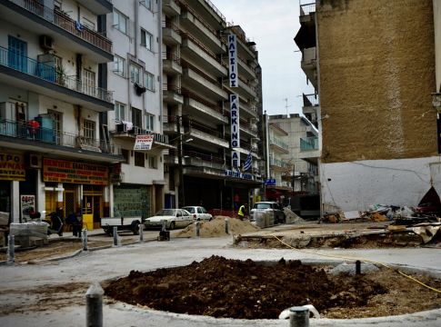 Αναπλάσεις δρόμων Θεσσαλονίκη
