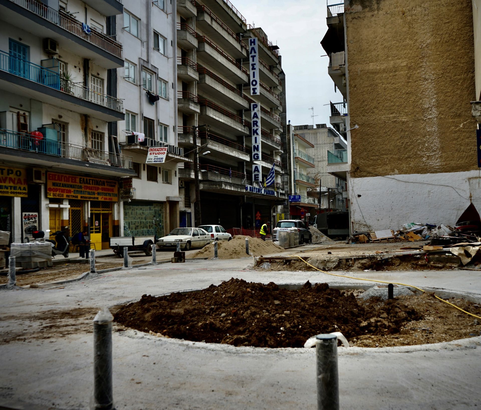 Αναπλάσεις δρόμων Θεσσαλονίκη