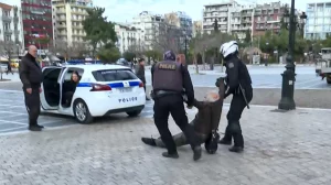 Οικολόγοι σύλληψη Θεσσαλονίκη