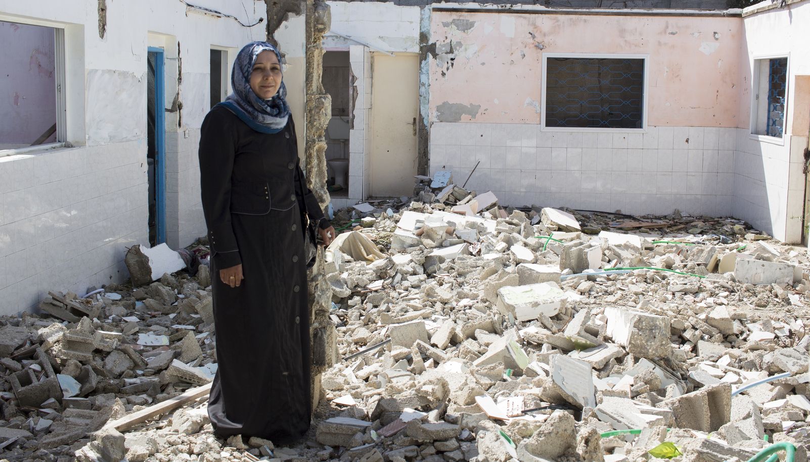 February 2015: Gaza Strip immediately after the end of the conflict called 