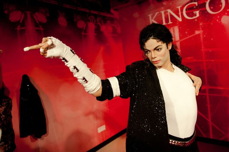 Το κέρινο άγαλμα του Μάικλ Τζάκσον στο μουσείο κέρινων ομοιωμάτων της Μαντάμ Tussauds στο Πεκίνο