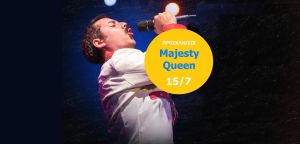 προσκλήσεις. Majesty Queen «We Will Rock You..» στη Μονή Λαζαριστών