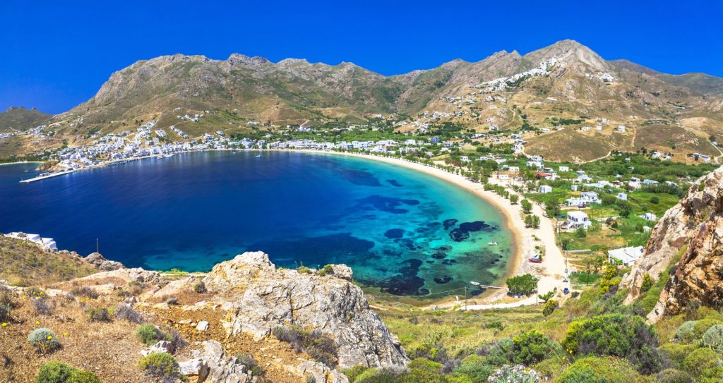 Νήσος Σέριφος απο ψηλά