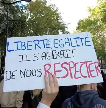 Διαδήλωση Παρίσι 17/10