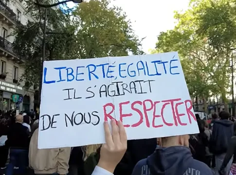 Διαδήλωση Παρίσι 17/10